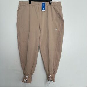 Adidas Women's Always Original Laced Cuff Pants Magic Beige Size 3X